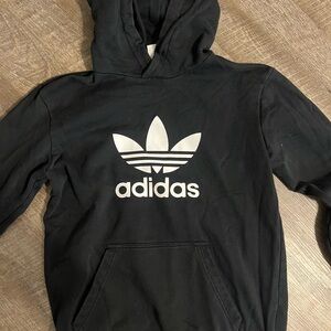 Adidas Black Hoodie Womens size small